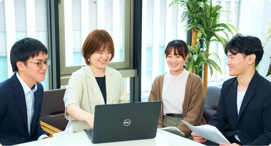 基礎からじっくり、手厚い研修