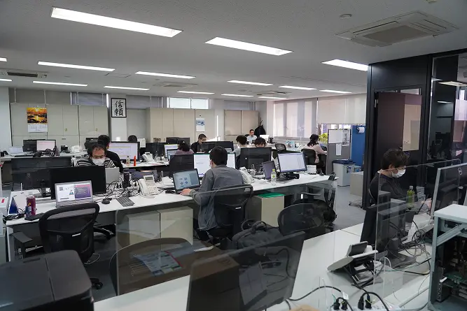 会社の様子1